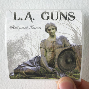 LA Guns Hollywood Forever Album Cover Sticker