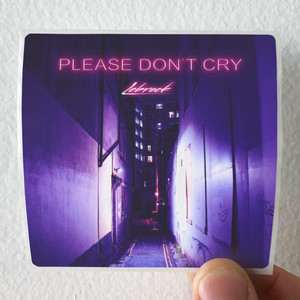 Lebrock Please Dont Cry Album Cover Sticker