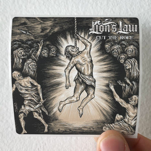 Lions Law Cut The Rope Album Cover Sticker