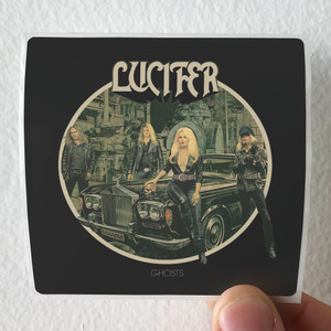 Lucifer Ghosts Album Cover Sticker