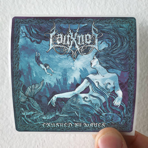 Lauxnos Crushed By Waves Album Cover Sticker Lauxnos Crushed By Waves Album Cover Sticker