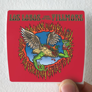 Los Lobos Live At The Fillmore Album Cover Sticker Los Lobos Live At The Fillmore Album Cover Sticker
