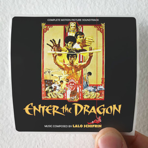 Lalo Schifrin Enter The Dragon Album Cover Sticker Lalo Schifrin Enter The Dragon Album Cover Sticker