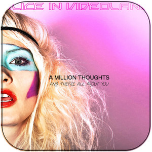 Alice in Videoland A Million Thoughts And Theyre All About You Album Cover Sticker Album Cover Sticker Alice in Videoland A Million Thoughts And Theyre All About You Album Cover Sticker Album Cover Sticker