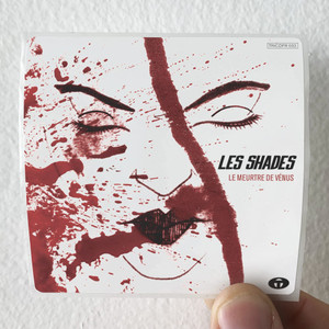 Les Shades Le Meurtre De Vnus Album Cover Sticker Les Shades Le Meurtre De Vnus Album Cover Sticker