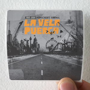 La Vela Puerca Normalmente Anormal Album Cover Sticker