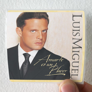 Luis Miguel Amarte Es Un Placer Album Cover Sticker Luis Miguel Amarte Es Un Placer Album Cover Sticker