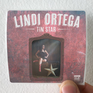 Lindi Ortega Tin Star Album Cover Sticker