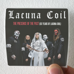 Lacuna Coil Presence Of The Past Album Cover T-Shirt White