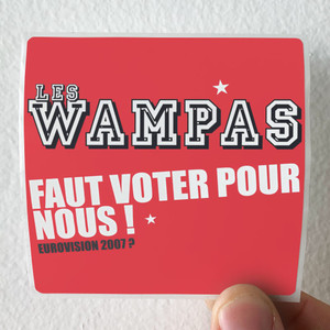Les Wampas Faut Voter Pour Nous Album Cover Sticker Les Wampas Faut Voter Pour Nous Album Cover Sticker