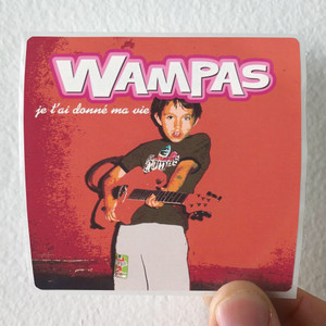 Les Wampas Je Tai Donn Ma Vie Album Cover Sticker