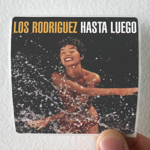 Los Rodriguez Hasta Luego Album Cover Sticker