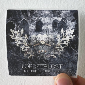 Lord of the Lost Six Feet Underground Album Cover Sticker