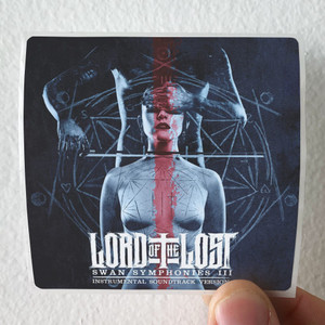 Lord of the Lost Swan Songs Iii Album Cover Sticker