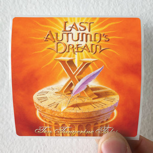 Last Autumns Dream Ten Tangerine Tales Album Cover Sticker Last Autumns Dream Ten Tangerine Tales Album Cover Sticker