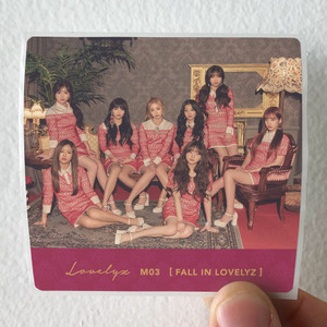LOVELYZ Fall In Lovelyz Album Cover Sticker