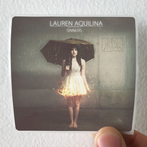 Lauren Aquilina Sinners Album Cover Sticker