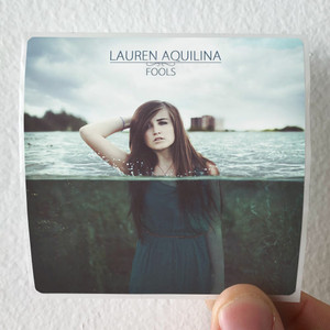 Lauren Aquilina Fools Album Cover Sticker