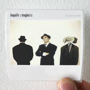 Loquillo y Trogloditas Feo Fuerte Y Formal Album Cover Sticker Loquillo y Trogloditas Feo Fuerte Y Formal Album Cover Sticker