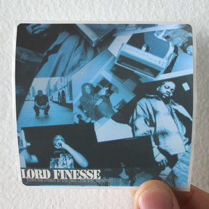 Lord Finesse From The Crates To The Filesthe Lost Sessions Album Cover Sticker