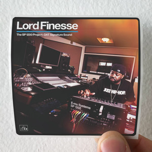Lord Finesse The Sp1200 Project 1 Album Cover Sticker Lord Finesse The Sp1200 Project 1 Album Cover Sticker