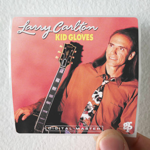 Larry Carlton Kid Gloves Album Cover Sticker Larry Carlton Kid Gloves Album Cover Sticker