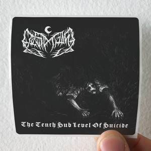 Leviathan The Tenth Sub Level Of Suicide Album Cover Sticker Leviathan The Tenth Sub Level Of Suicide Album Cover Sticker
