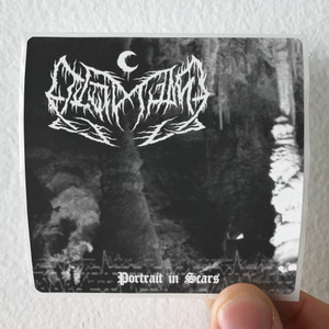 Leviathan Totentanz Ii Portrait In Scars Album Cover Sticker Leviathan Totentanz Ii Portrait In Scars Album Cover Sticker