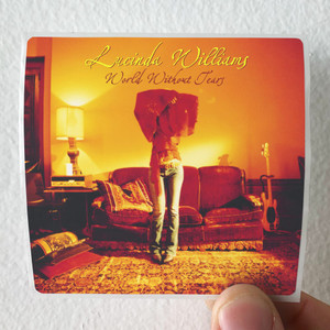 Lucinda Williams World Without Tears Album Cover Sticker