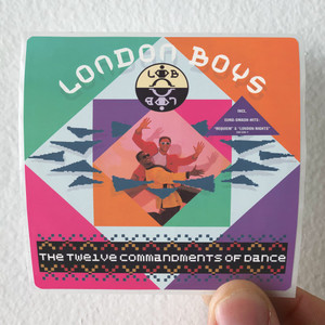 London Boys The Twelve Commandments Of Dance 1 Album Cover Sticker London Boys The Twelve Commandments Of Dance 1 Album Cover Sticker