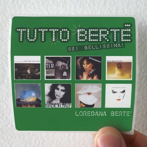 Loredana Berte Tutto Bert Sei Bellissima Album Cover Sticker