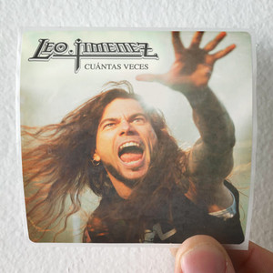 Leo Jiminez Cuntas Veces Album Cover Sticker