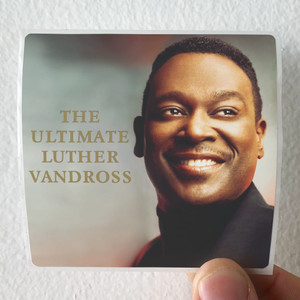 Luther Vandross The Ultimate Luther Vandross Album Cover Sticker Luther Vandross The Ultimate Luther Vandross Album Cover Sticker