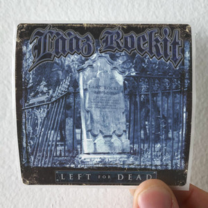 Laaz Rockit Left For Dead Album Cover Sticker