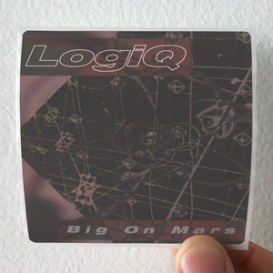 LogiQ Big On Mars Album Cover Sticker