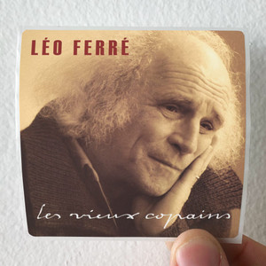 Leo Ferre Les Vieux Copains Album Cover Sticker