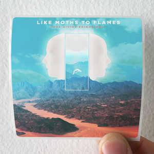 Like Moths to Flames Dark Divine Reimagined Album Cover Sticker Like Moths to Flames Dark Divine Reimagined Album Cover Sticker