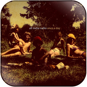 All India Radio Once A Day Album Cover Sticker Album Cover Sticker