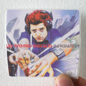 les Rythmes Digitales Darkdancer Album Cover Sticker