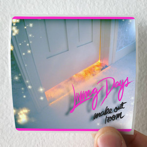 Living Days Make Out Room Volume 1 Album Cover Sticker Living Days Make Out Room Volume 1 Album Cover Sticker