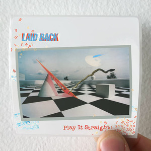 Laid Back Play It Straight Album Cover Sticker