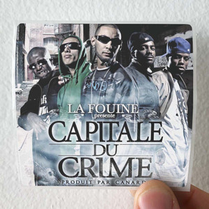 La Fouine Capitale Du Crime Album Cover Sticker