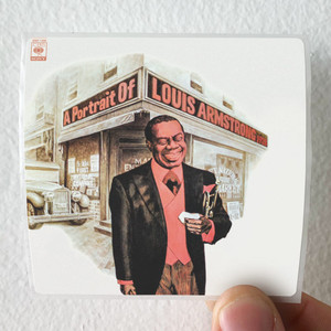 Louis Armstrong A Portrait Of Album Cover Sticker Louis Armstrong A Portrait Of Album Cover Sticker