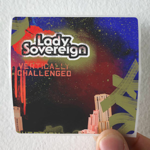 Lady Sovereign Vertically Challenged Album Cover Sticker Lady Sovereign Vertically Challenged Album Cover Sticker