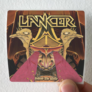 Lancer Behind The Walls Album Cover Sticker