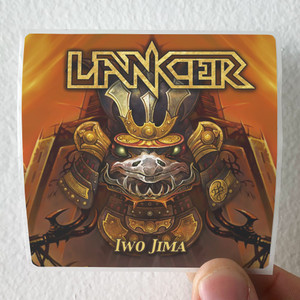 Lancer Iwo Jima Album Cover Sticker