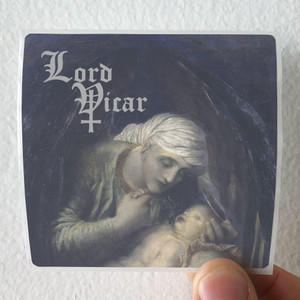 Lord Vicar The Black Powder Album Cover Sticker