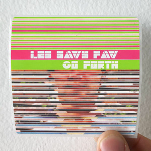 Les Savy Fav Go Forth Album Cover Sticker Les Savy Fav Go Forth Album Cover Sticker