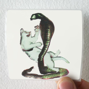 Les Savy Fav The Cat And The Cobra Album Cover Sticker Les Savy Fav The Cat And The Cobra Album Cover Sticker