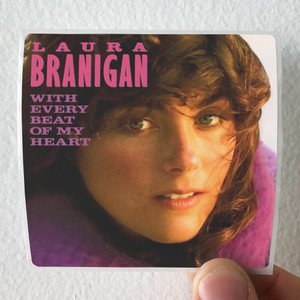 Laura Branigan With Every Beat Of My Heart Album Cover Sticker Laura Branigan With Every Beat Of My Heart Album Cover Sticker